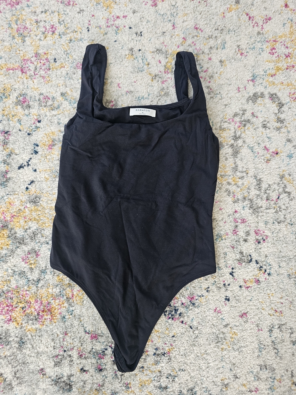 Babaton Black One-Piece Bodysuit